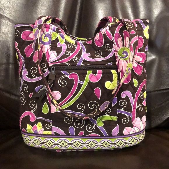 VERA BRADLEY Purple Punch Pocket Book